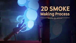 I cosplay smoke from Arcane | 2D Vfx animation