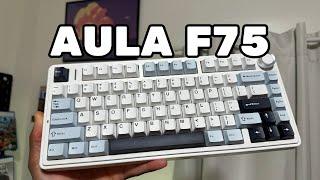 The Only Mechanical Gaming Keyboard You Need | Best Budget Stock 75 Percent? | Aula F75 #keyboard