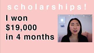 How I won $19,000 in scholarships in 4 months