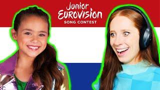 THIS IS SO GOOD! REACTING TO LUNA "LA FESTA" - NETHERLANDS JUNIOR EUROVISION 2022