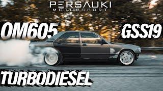 W201 OM605 SUPERTURBO DYNO & W201 M104 TURBO START UP⎟GSS #19 - PERSAUKI MOTORSPORT