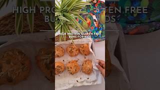 High Protein Homemade Buns for Kids #recipe #shorts