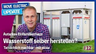 Autarkes Einfamilienhaus mit selbstproduziertem Wasserstoff - Das picea System von HPS