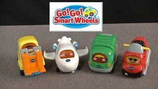 Go! Go! Smart Wheels Forklift, Jet, Garbage Truck & Motorcycle from VTech