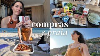 Compras na Rituals e no Continente, Ementa semanal e Jantar na praia ao fim da tarde ️