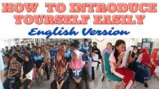 HOW TO INTRODUCE YOURSELF EASILY ~English Version #Bambapuangfoundation