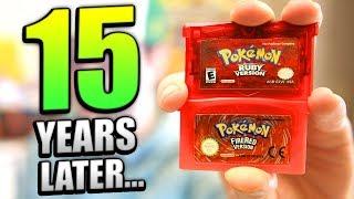 Playing OLD Pokemon games 15 YEARS LATER! (100% Pokedex)