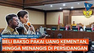 [FULL] Anak SYL Menangis di Sidang, hingga Terungkap Beli Bakso Pakai Uang Pegawai Kementan