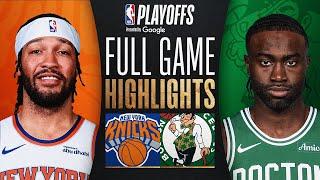 #3 KNICKS at #2 CELTICS | FULL GAME 5 HIGHLIGHTS | May 14, 2025