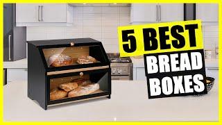 TOP 5: Best Bread Box for Fresh Bread Every Day 2023 | for Kitchen Countertop