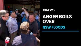 NSW floods: Anger in Eugowra boils over with Perrottet confronted | ABC News