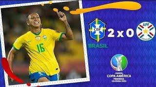 Show do Brasil! Brasil 2 X 0 Paraguai!