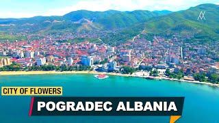 POGRADEC, ALBANIA - QYTETI I LULEVE  Vlog Shqip  Qyteti Turistik i Pogradecit【4K】⁴ᴷ⁶⁰