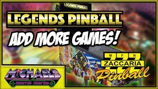 AtGames Legends Pinball Update - Add More Games! | MichaelBtheGameGenie