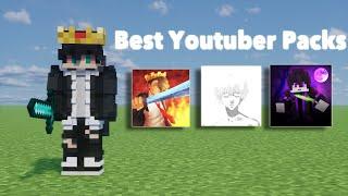 Top 3 Youtubers Texture Pack For Minecraft PvP | Java and Bedrock |