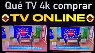 Cuál es el mejor tv para ver tv online Qué tipo de tv 4k comprar en 2024 para IPTV Qué tv 4k comprar