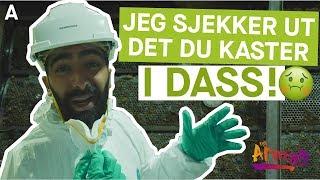 ÆSJ! I dag sjekker jeg ut hvor alt DU kaster i dass havner