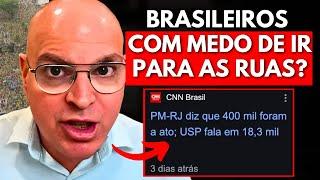 O QUE A MÍDIA NÃO TE CONTA! Constantino EXPLICA o que houve na manifestação de Bolsonaro!