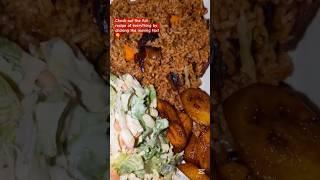 Let's make a feast  #youtubecreatorcommunity #jollof #shorts #feast