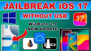  Jailbreak iOS 17.3 Without USB| WinRa1n 2.1 Palera1n NO USB Jailbreak iOS 17/16/15 Windows CheckM8
