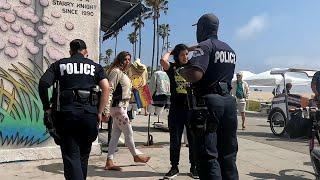 Man Assaults Female at Venice Beech - Police & Daisy The Venice Healer Respond