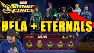 Hela/Loki + Eternals? - Alliance War Battles - MARVEL Strike Force - MSF