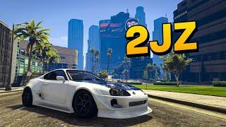 Montamos El Motor 2JZ 6 Cyl Turbo Mas Potente a Un Supra Gta Rp