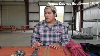 Ropes course Equipment Talk