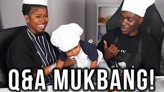 Q&A Mukbang With The Green Family... 