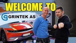 Grintek AS | Car wrapping in Norway | Wrap Virus Journey to Norway