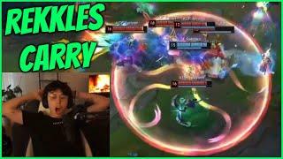 T1 Rekkles Carries The Game Alone With 5-Man Neeko Ult