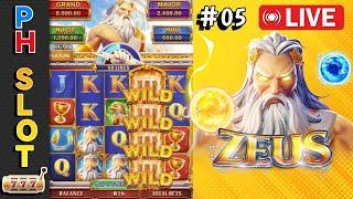 PH SLOT LIVE | BIG WIN ₱126k ZEUS NO.5 | FC | PRAGMATIC PLAY | PG SOFT