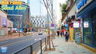 【4K】 Walk Seoul Korea - 서울 묵1동 골목 산책 (묵동) | Muk 1-dong Alleys [중랑구2 | Jungnang-gu2] 14(2)-15