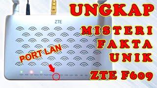 ZTE F609 Tidak Konek Jika Pakai LAN 4 PIN