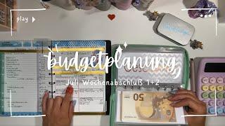 Juli Budget | Wochenabschluss 1+2 | Welche Ausgaben hatten wir im Urlaub?️ | Ferien sind teuer