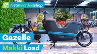 Gazelle Makki Load - Elektrische Bakfiets waar je Kinderen zo in stappen