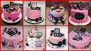 Birthday Cake Ideas For Makeup Lover/Makeup Birthday Cake For Girls/Makeup Cosmetic Cake/Cake Design