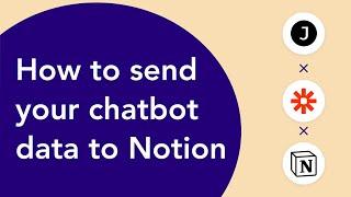 How to send data collected with your chatbot to Notion