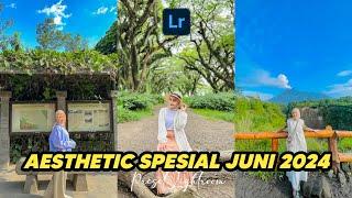 FREE 50+ PRESET LIGHTROOM | AESTHETIC SPESIAL JUNI 2024 | LIGHTROOM TUTORIA