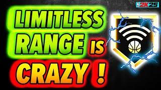 Limitless Range badge is CRAZY on NBA 2K25: Best Build