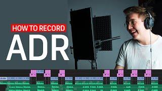 How to Record ADR Dialogue | Filmmaking Tips