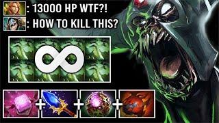 NEW Phylactery + Scepter Undying 13000 HP Raid Boss Imba Build Can't Kill 2s Decay 7.33e Dota 2