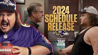 Baltimore Ravens Official 2024 Schedule Release Video Featuring Stavvy