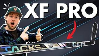 CCM's most POWERFUL hockey stick!!! (CCM Tacks XF Pro Stick Review)