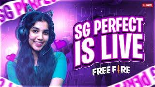 ROAD TO GRANDMASTERSG PERFECT THE PRO PLAYER| #girlgamer  #fftamillive #freefireindia