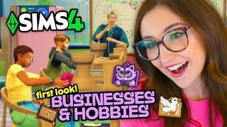 PLAYING THE SIMS 4 BUSINESSES & HOBBIES