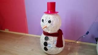 String Snowman - Amazing Holiday DIY Projects