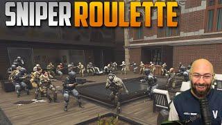 Sniper Roulette in MW2 - over 30 players!