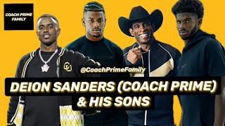 DEION SANDERS COACH PRIME Sons #coachprime #shilosanders #shedeursanders