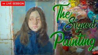 The Signed Painting  -  Live Painting Session (Dec 14, 2021)